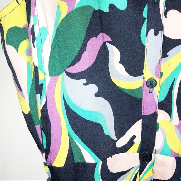 NWOT Isaac Mizrahi Shirt Dress Sz 14 - Picture 7 of 7